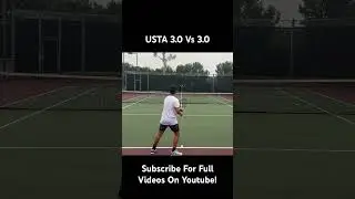USTA 3.0 Vs 3.0 | Beginner Tennis