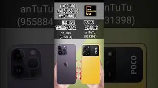 iPhone 14 pro max Vs Poco x5 pro antutu difference