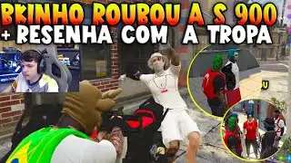 BKINHO ROUB0U UMA S 900 + RENHA COM A TROPA - TROPAS DO GTA RP CLIPS