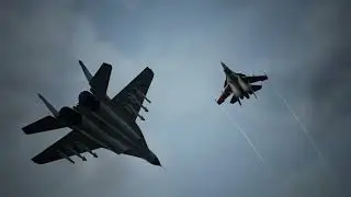 Ace Combat 7 - Mission 07 (Windows Server 2022 gaming test)