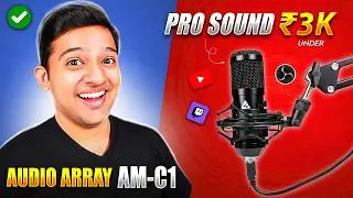 Audio Array AM-C1 Review: Best Condenser Mic Under 3K ? 🔥