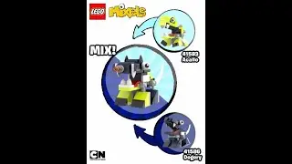 Mixels: Let's Mix Again, Acallo & Dogery Mix Moc Instructions (ItsMysticalz)