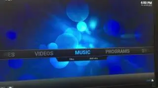 Apple TV2 running Kodi 14.2