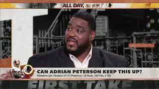 Adrian Peterson defies age during big win over Packers | First Take | ESPN