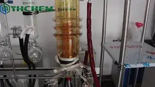 Glass Wiped Film YMD-150 Testing Video Presented by YHCHEM