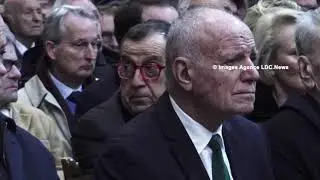 Obs&egrave;ques de Roger Holeindre &agrave; l&rsquo;&Eacute;glise Saint Roch. Paris/France - 06 F&eacute;vrier 2020