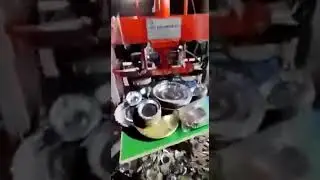 paper plate machine silver plate machine Muskan silver plate industry
