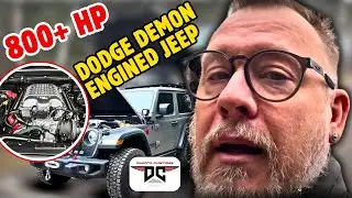 800+ HP Dodge Demon Engined Jeep Rubicon by Dakota Customs &ndash; A Beast on the Trails!