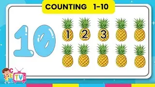 🍎 Counting Fruits 🍒 1-10: A Fun Way to Learn Numbers