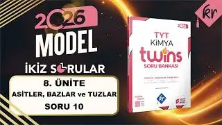 8.  Ünite Asitler Bazlar ve  Tuzlar  İkiz Sorular Soru Çözümleri