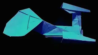 Starship Origami Unclamped