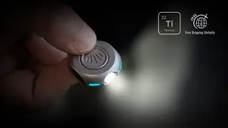 The MiCoin: Titanium Coin-Sized Rechargeable Flashlight