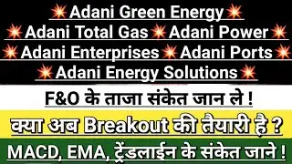 Adani green energy | adani total gas | adani energy solutions | adani news | Vinay Equity