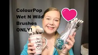 Full Face COLOURPOP & WET N WILD BRUSHES ONLY!
