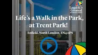 Life's a Walk in the Park with Shared Ownership at Trent Park, Enfield, North London.