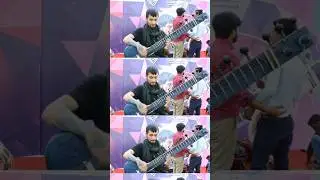 Sitar Player Rishabh Seen doing the soundcheck #RishabhSeen #Sitar #RishabhSitar #IndianClassical