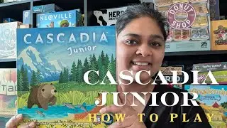 Cascadia Junior - How To Play - Game Explained #boardgames #boardgamesforkids #familygames