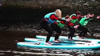 SUP Yoga at Foyle Maritime Festival 2018 - Far and Wild
