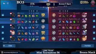MINI TOURNAMENT CHK TEAM SEASON 5 BRONZE MATCH ( ITX VS Jaranan E-Sport ) Match 2