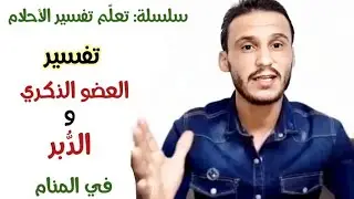 دلالة العضو الذكري والدُّبر في المنام | بالدليل والبيان