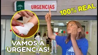 **ACCIDENTE** MARCOS TIENE Un #ACCIDENTE​​ 🚑  VAMOS al HOSPITAL a URGENCIAS 100% REAL