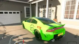 Drive Dodge charger - car parking multiplayer 2 gameplay 