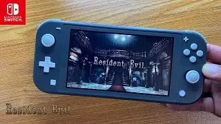 Resident Evil Nintendo Switch Lite Gameplay