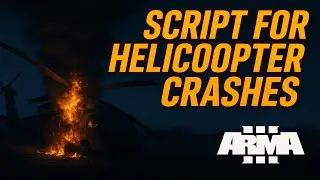 Great helicopter crash. Arma 3 script