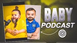 Baby Podcast Video Kaise Banaye | Baby Podcast Ai Video Generator 100% Free | Ai Baby Podcast