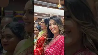 Actor Neha Shetty And Ritu Varma Wearing Sarees At Hampi Shopping Mall #nehashetty #rituvarma