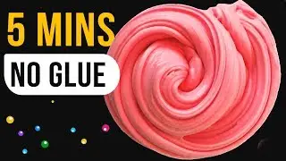 NO GLUE SLIME TEST! No Glue Slimes Under 5 Minutes!, Slime Masters