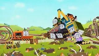 Thomas & Friends All Engines Go Season 4 Episode 17 Chaos at Cronk's crossing US Dub HD