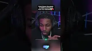 DDG's reaction after Rubi Rose gifted him during his love show is....... 😭💔 #ddg #shorts