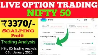 Live Trading | Profit Booking in Option Trading | Live Nifty & Banknifty Analysis | Expiry Trading.