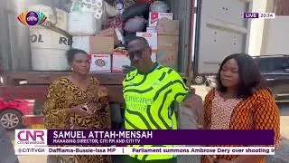 Citi FM/TV donate relief items to Akosombo flood victims in Afadzato South & North Dayi through MPs