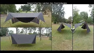 Billow Ultralight Hammock Tarp Shelter 12'   Review