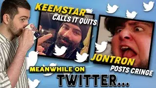 TWITTER DRAMA: Keemstar Retiring + JonTron Is Anti-Vaxx & BTFO'd by Vaush