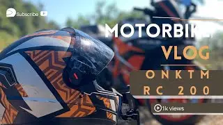 KTM rc 200 se ki off roading || Off-roading with ktm rc 200|| MY first blog||