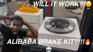 FULL ALIBABA BIG  BRAKE KIT UNBOXING!!(SCAM OR NAH)🔥