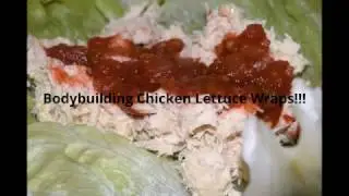 Southwest bodybuilding lettuce chicken wraps -- Ep. 2