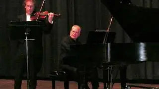 Ray Dotoratos & Gary Hammond, Schubert Violin & Piano Sonatina No.1 in D Major, Op.137, #1, Mov.2