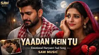 YAADAN MEIN TU | Emotional Haryanvi Sad Song | SAW MUSIC
