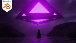 How To Make a Cosmic Pyramid Environment | Blender 4.0