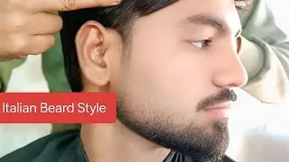 How To Make First Italian Beard Style ‼️ पहली इटैलियन दाढ़ी स्टाइल कैसे बनाएं‼️@LooksPointSalon14 
