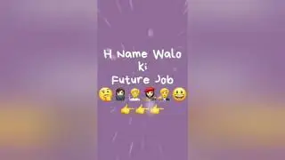 A2Z Name Walo ki Future Job😅😆❤😎 #status video Select your Name Alphabate
