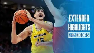 Michigan vs. Ohio State | Extended Highlights | Big Ten Men's Basketball | 02/08/26