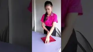 Table Napkin/The Pyramid Napkin Folding