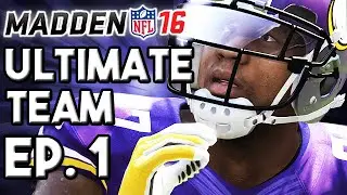 Madden 16 Ultimate Team Ep.1 - Team Intro & First H2H Game!