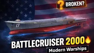  USS Battlecruiser 2000 Gameplay – Is This Ship BROKEN? 🔥 #gaming #modernwarships 