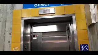 Modernized Elcor Elevator Concourse to Ground @ Corona Station, Downtown Edmonton